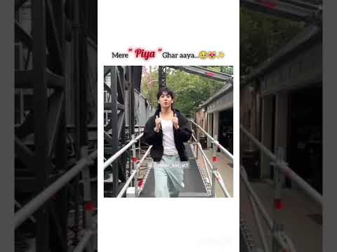 Finally Mera Piya Ghar Aaya Bts Jeonjungkook Jk Jungkookbacktohome Jkcomeback Trendingshorts 