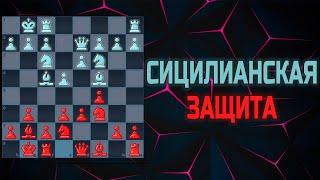 Шахматы сицилианская защита за черных ВАРИАНТ ДРАКОНА