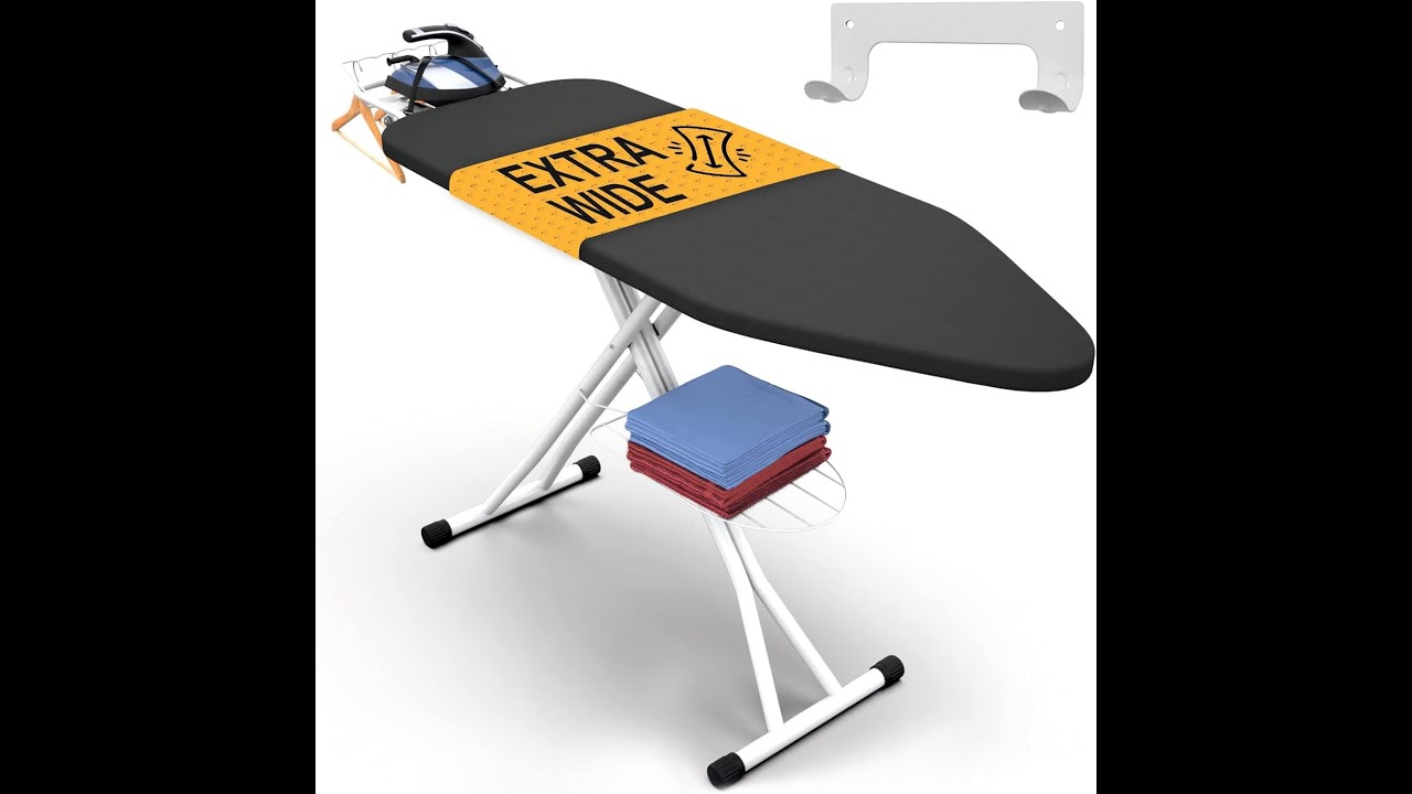 Xabitat 57×18″ Full-Size Ironing Board Review – Heavy-Duty & Wall-Mount