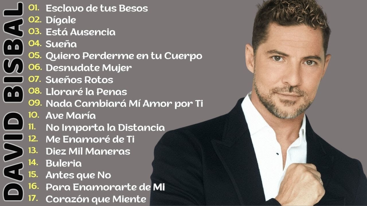 David Bisbal y Chayanne - Sus Mejores Canciones II MIX ROMANTICOS 