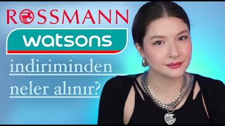rossmann & watsons uygun - orta fiyatlı cilt bakım favorileri