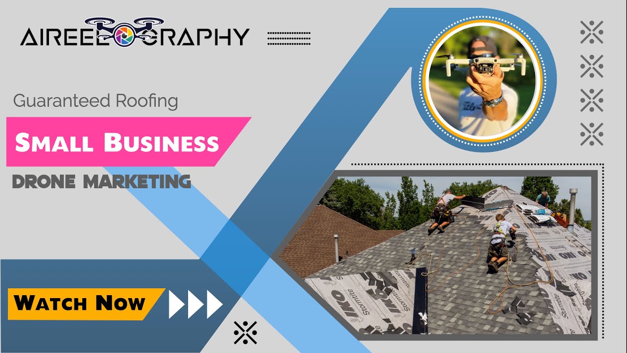 Drone Marketing Reel for Guaranteed Roofing 4K