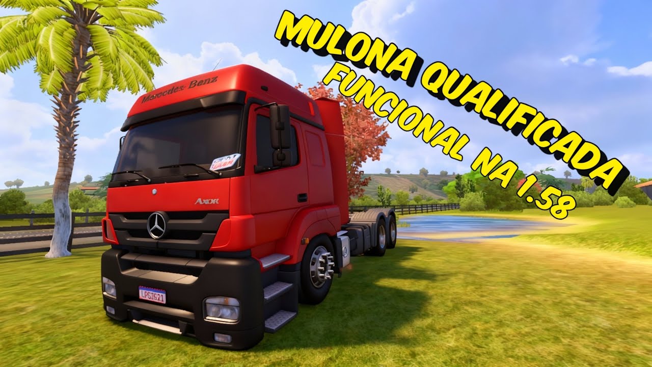 MULONA QUALIFICADA FUNCIONA  1.58 ETS2 MOD FREE 