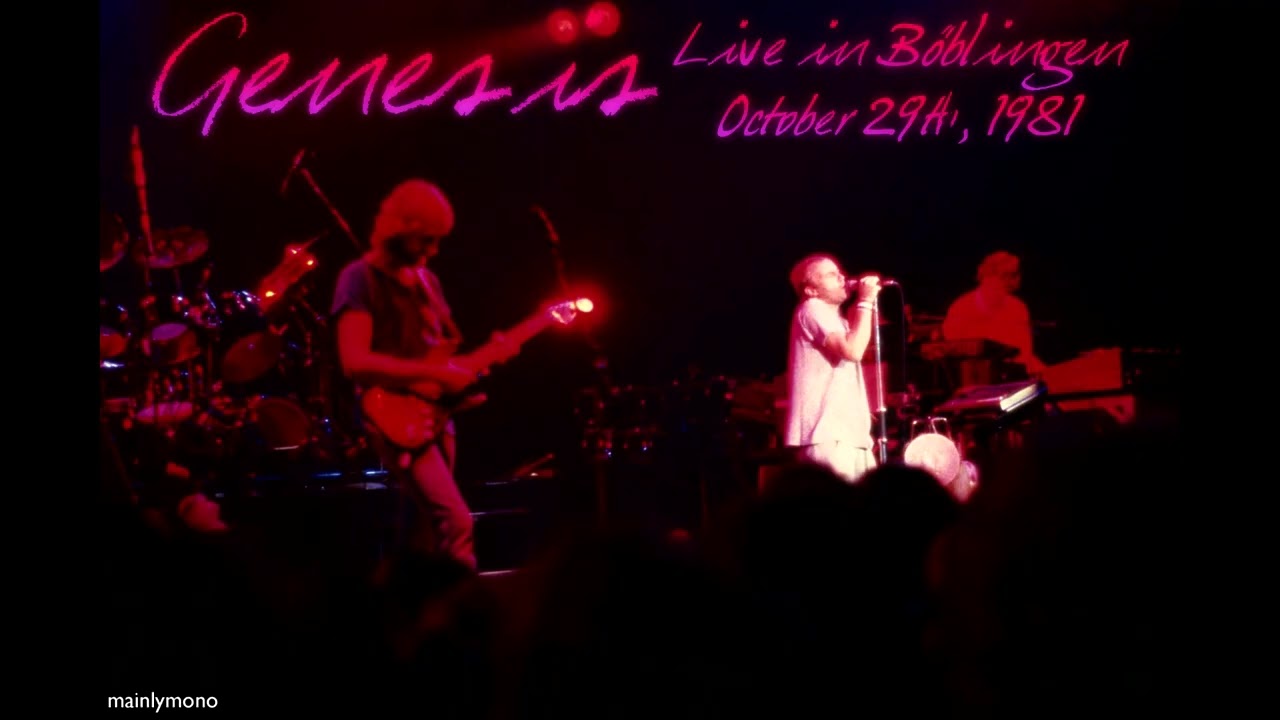 Genesis - Live in Böblingen - October 29th, 1981 - YouTube