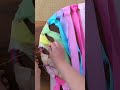 crepe paper rainbow streamers 🌈 #easycraft #kidcrafts #papercraft