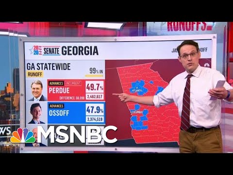 Kornacki: Democrats Need 'Split-Ticket Voter' In Georgia Senate Runoffs | MTP Daily | MSNBC