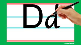 Letter Dd Formation | Writing | English