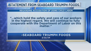 Seaboard Triumph Food Statement Regarding Child Labor Accusations, 2-22