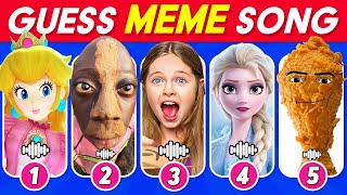 GUESS MEME & WHO'S SINGING 🎤🎵 🔥| Lay Lay, King Ferran, Salish Matter, Gegagedigedagedago, Elsa,Mario by fastQUIZ 28,616 views 1 month ago 30 minutes