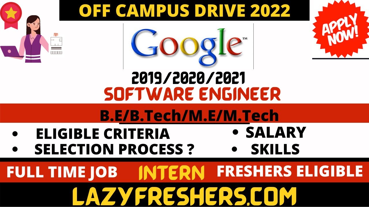 Google off campus drive 2022 | Google recruitment 2022 | Software engineer jobs | Jobs for freshers