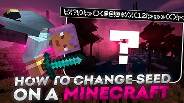HOW TO CHANGE THE SEED OF A MINECRAFT SERVER