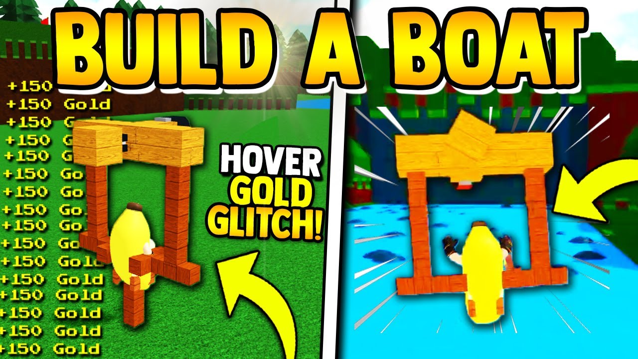 New Hover Gold Grinder Fast Gold Build A Boat For Treasure Roblox Youtube - roblox build a boat for treasure new glitch