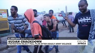 Sudan crackdown: protestors reject call for snap election after deadly army violence