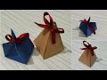 How to make mini gift bags from paper || Gift bag ideas || simple and easy origami gift bag ideas