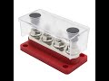 Y1GD 300A/600A Power Distribution Block with Cover, Terminal Studs and Screws, Battery Bus Bar fo...