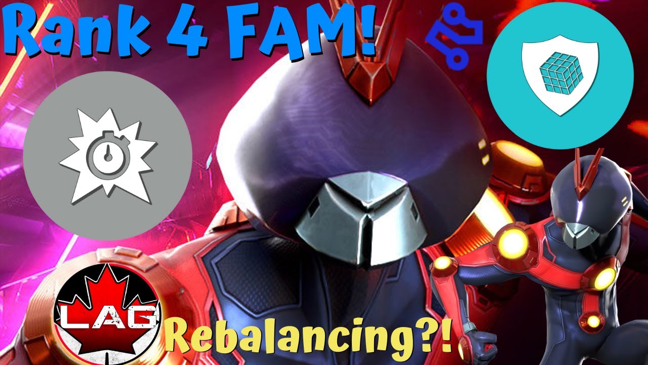 New Rank 4 Future Antman! IM IN LOVE!! Gameplay! Rebalancing Talk Nerf/Buff? - Marvel Contest Champs