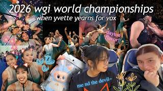 another random week in april | 2026 wgi world championships vlog