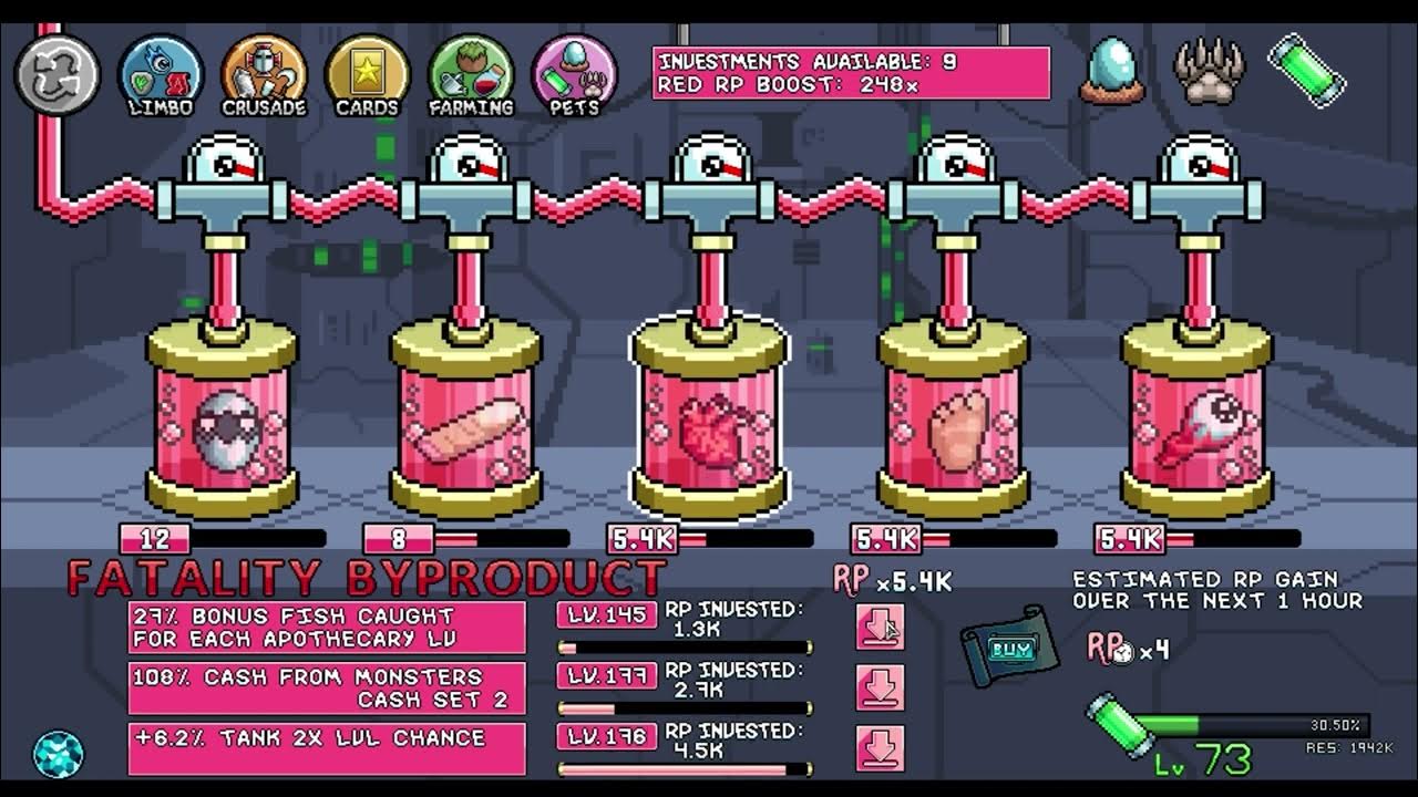 Idle Weekly Idle Skilling 5 (Ascension 4 H2O Lvl 205) YouTube