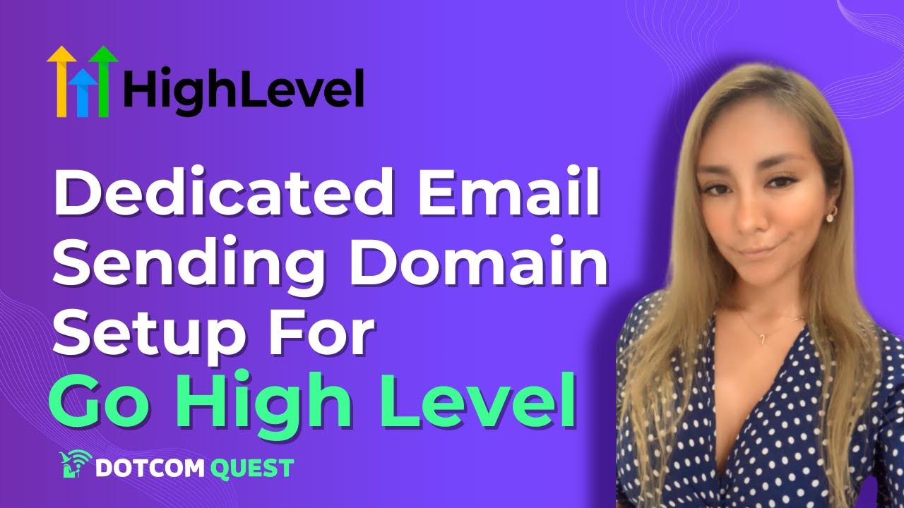 How to Send Emails in Go High Level From A Dedicated Sending Domain 🚀 ...