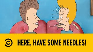Here, Have Some Needles! | Beavis And Butt-head | Comedy Central Africa