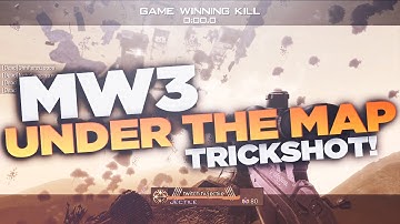 UNDER THE MAP TRICKSHOT?! (MW3 Plutonium IW5 w/ 12 KILLCAMS!)