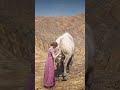 Brave Girl Destroys Deadly Machine Alone in Desert 😱 #shorts #gaming #viral