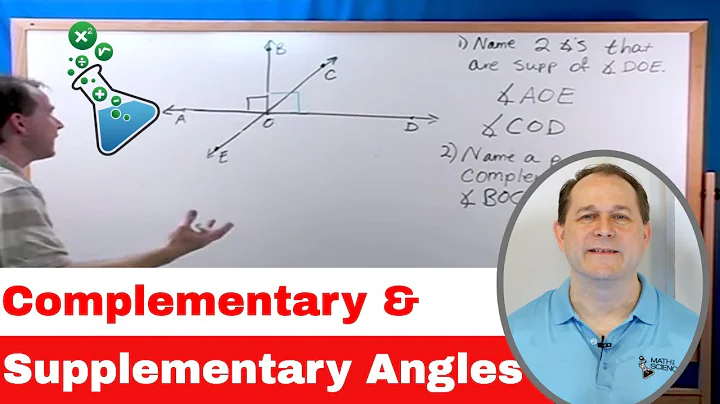 What are Complementary & Supplementary Angles in Geometry? - [3]