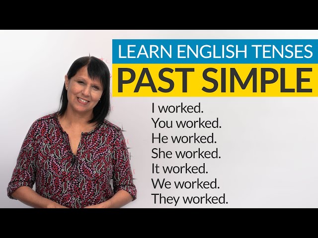 Learn English Tenses: PAST SIMPLE class=