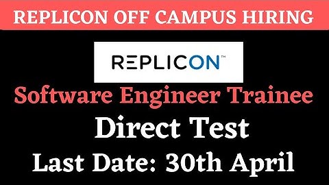 Replicon Off Campus Recruitment | Software Engineer | BiNaRiEs