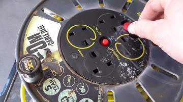 Masterplug - Pro XT 4 Gang 50m  Cable Reel ( fail )