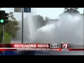 Broken water main floods UCLA campus Broken water main floods UCLA campus