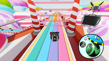 Racing Ball Rolling Adventure 3D Gameplay 💥 Naftrix Gaming Game 88 Android iOS