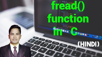 fread in c || fread function || reading data from file in c || file handling in c