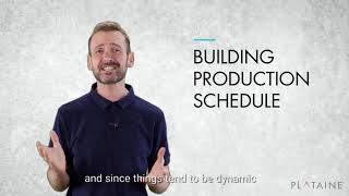 Plataine Production Scheduler