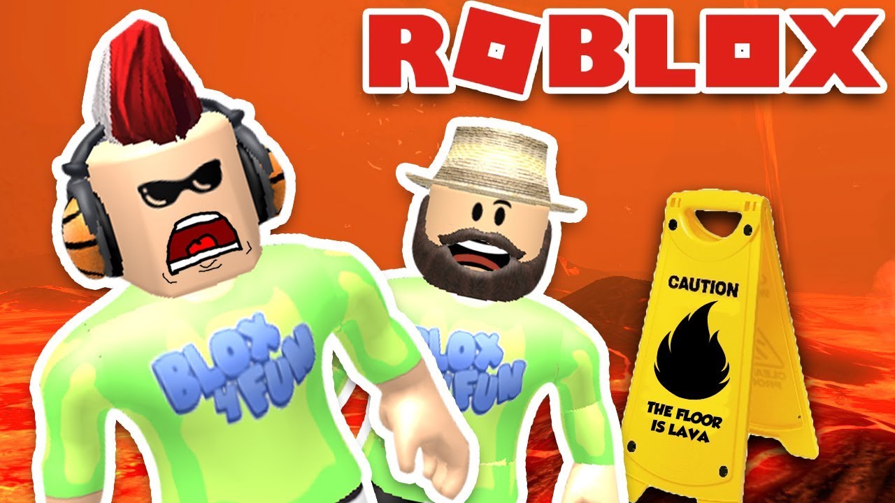 The Floor Is Lava 2 In Roblox - floors lava team roblox