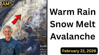 Warm Rain on Snow: Avalanche Concerns & Creek Flooding Near Tahoe