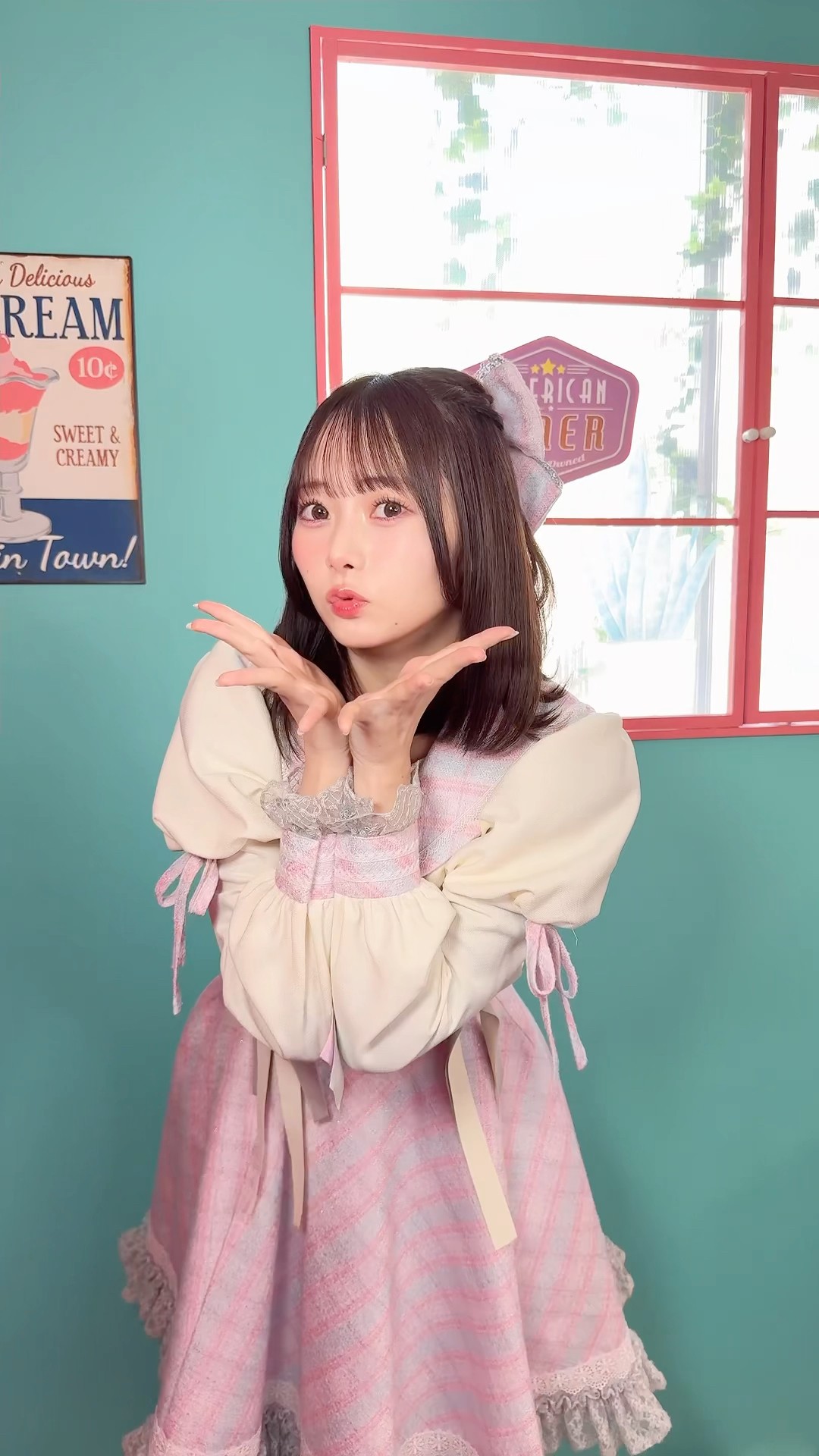 橋本桃呼 | ちょこん🙇‍♀️🙇‍♀️🎀🎀🎀 #高嶺のなでしこ