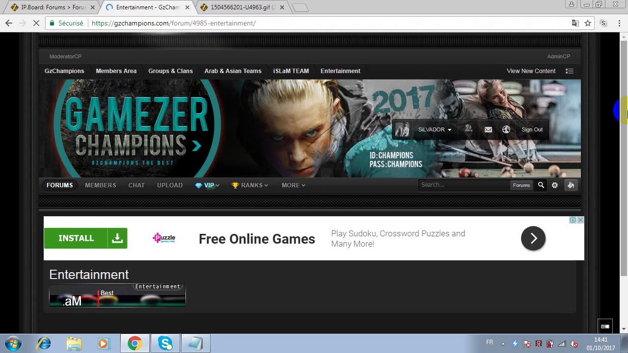 How to open forum and Subforum