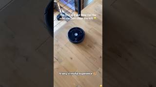 "This is my fourth time saving it!"😅🥲#roomba#robot#roombafail#robotvacuumcleaner#fyp
