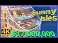 【4K】WALK Sunny Isles Beach walking tour, Florida 4k USA 2019