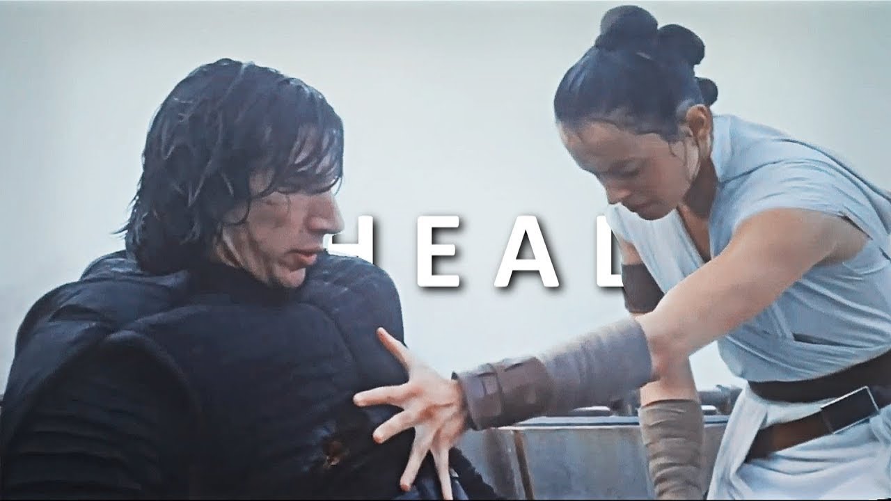 Rey heals Ben Solo (Kylo Ren) || Force Healing Sound Effect Edit (Test)