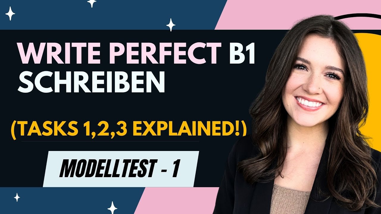 B1 Schreiben Aufgabe 1,2,3 ️ Tipps & Beispiele | So bestehst du die ...