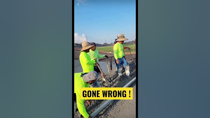100 plus degrees pouring concrete (FAIL) #viral #fail #concrete #construction #gonewrong #funny #job