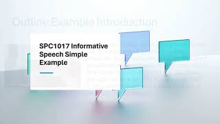 Informative Speech Example Video and Audio Presentation