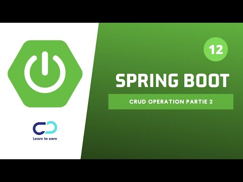 Formation Spring Boot #12 | Crud Opération Partie 2