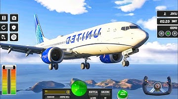 Flight Airplane Pilot Simulator Flight Gameplay Plane Boeing Emergency Landing Android Gameplay