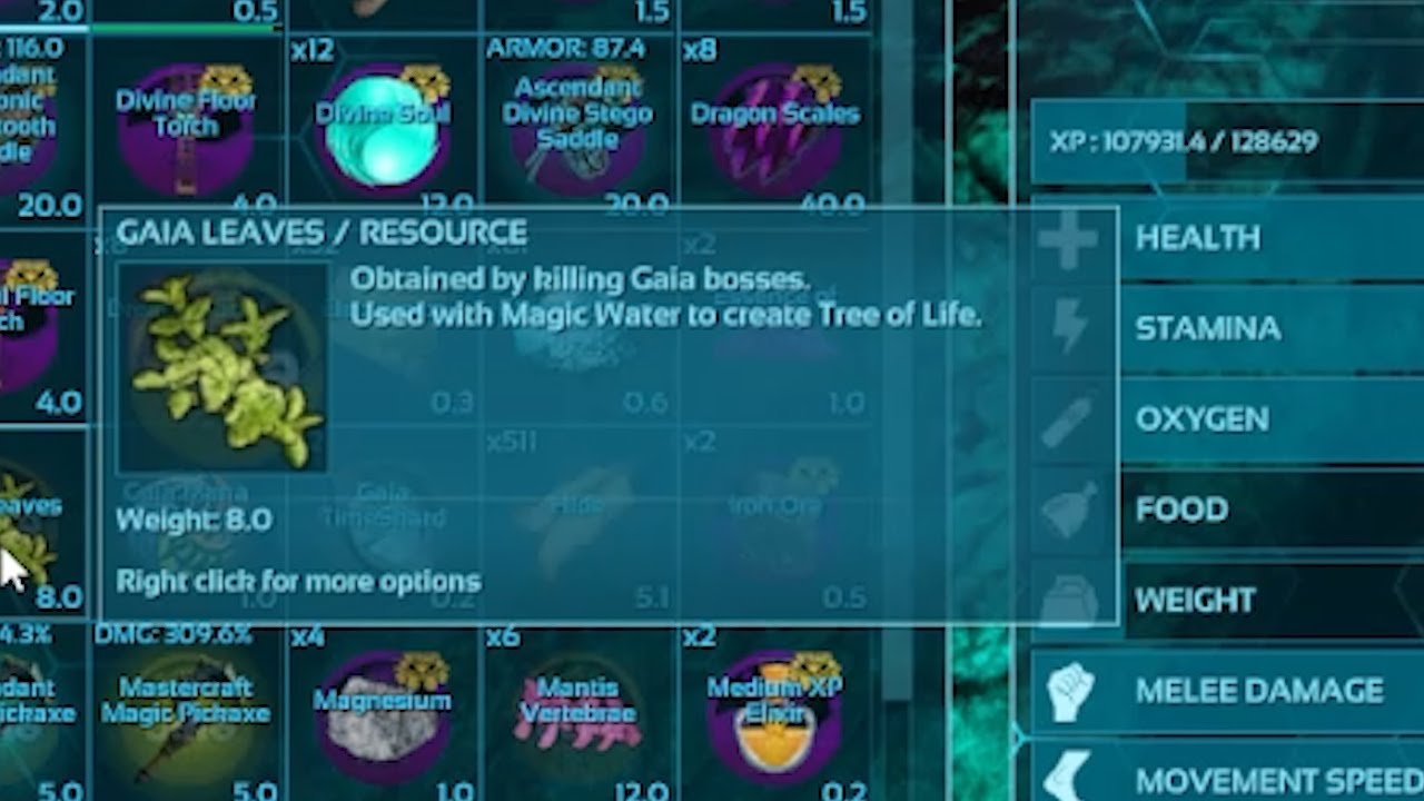 ARK  Survival Evolved | Tạo Gaia leaves | 35 Gaming