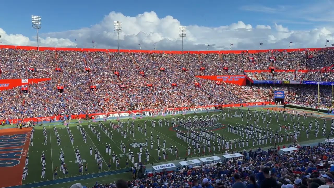 UF Gator Band - Halftime 10/4/25: Energy Show (60th anniversary of Gatorade)