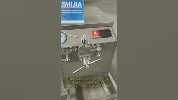 The lab scale homogenizer machine customized to the customer