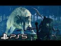 Dark Souls Remastered PS5 - Great Grey Wolf Sif Boss Fight (4K 60FPS)